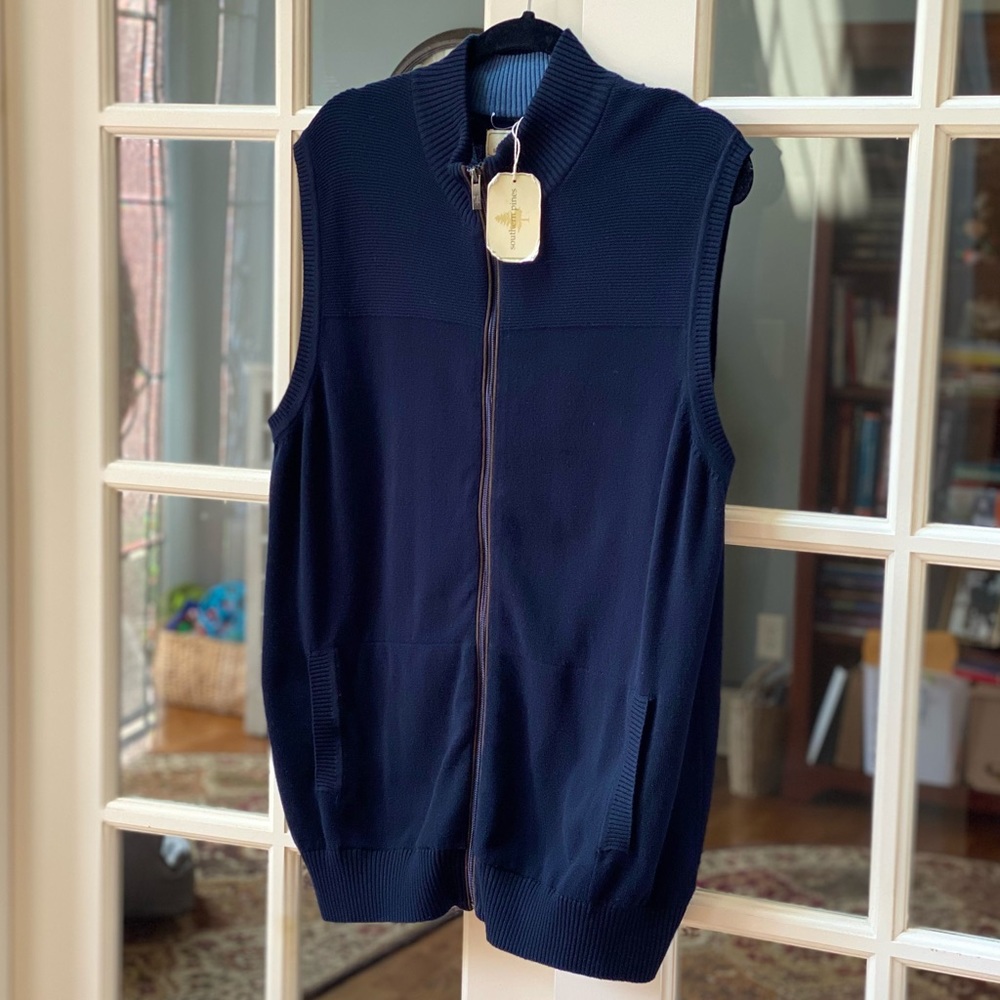 🔥NWT Southern Pines Zippered Vest